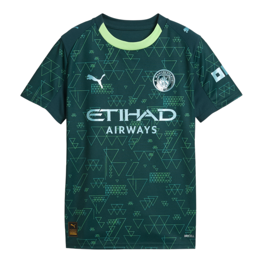 Camisa Manchester City IV 25/26 - Torcedor Puma Masculina - Verde