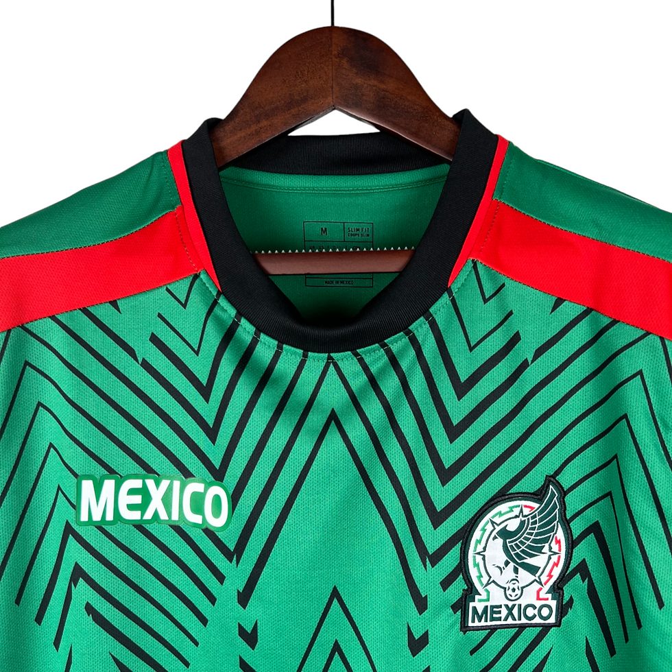 Miniatura: Camisa Seleção do México Edição especial 23/24 - Torcedor Masculina - Verde com 
