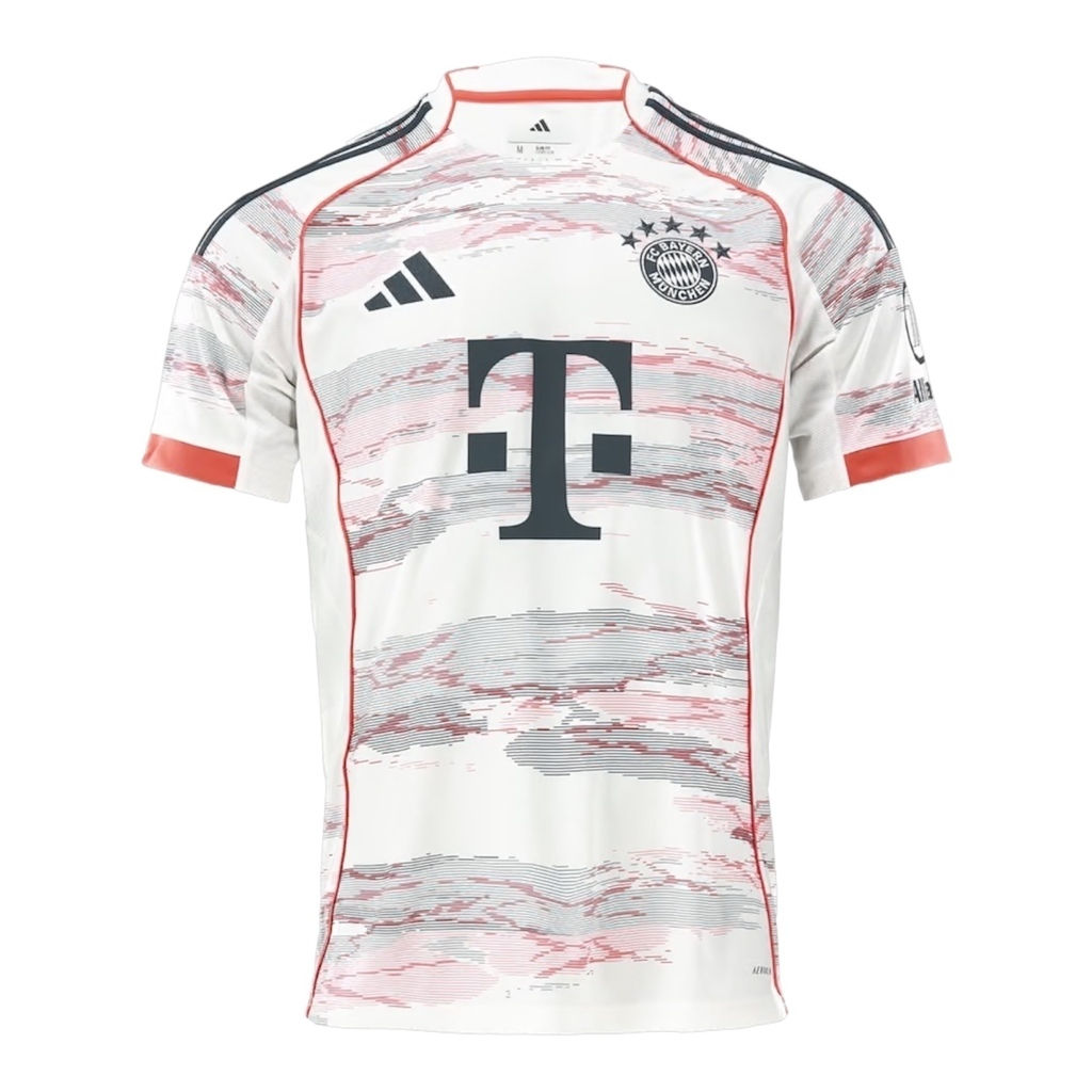 Camisa Bayern de Munique II 25/26 - Torcedor Adidas Masculina - Bege com detalhe