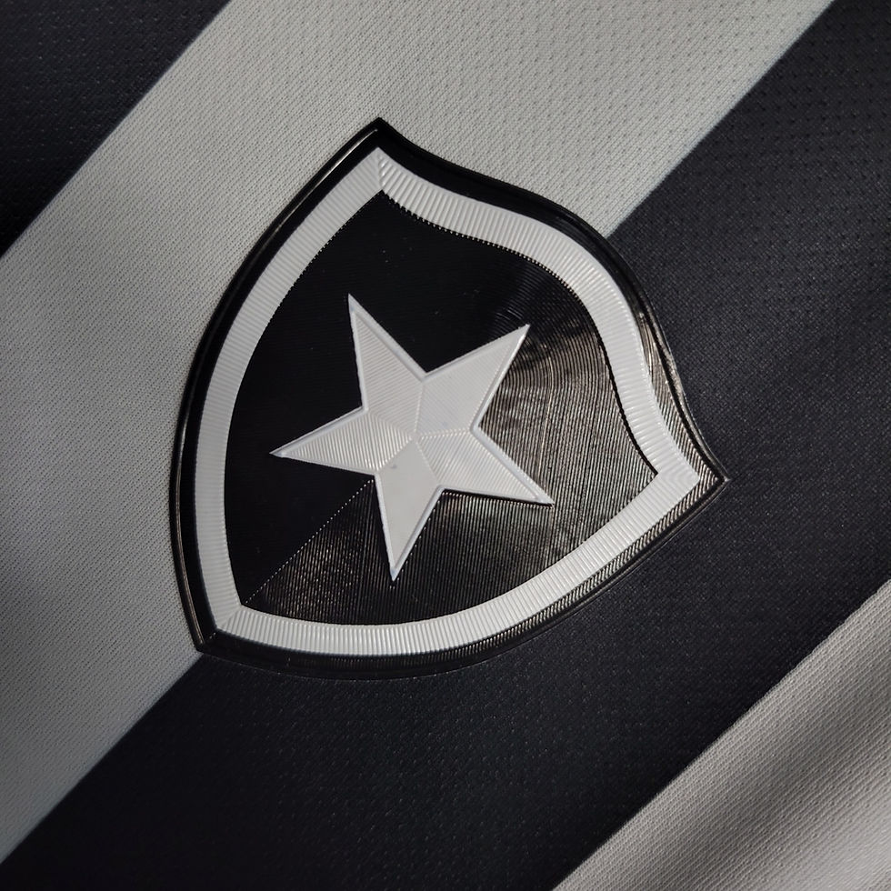 Miniatura: Camisa Botafogo I 23/24 - Feminina - Branco e Preto