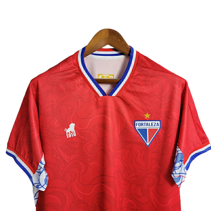 Miniatura: Camisa Fortaleza III 23/24 - Torcedor Lobo Masculina - Vermelha