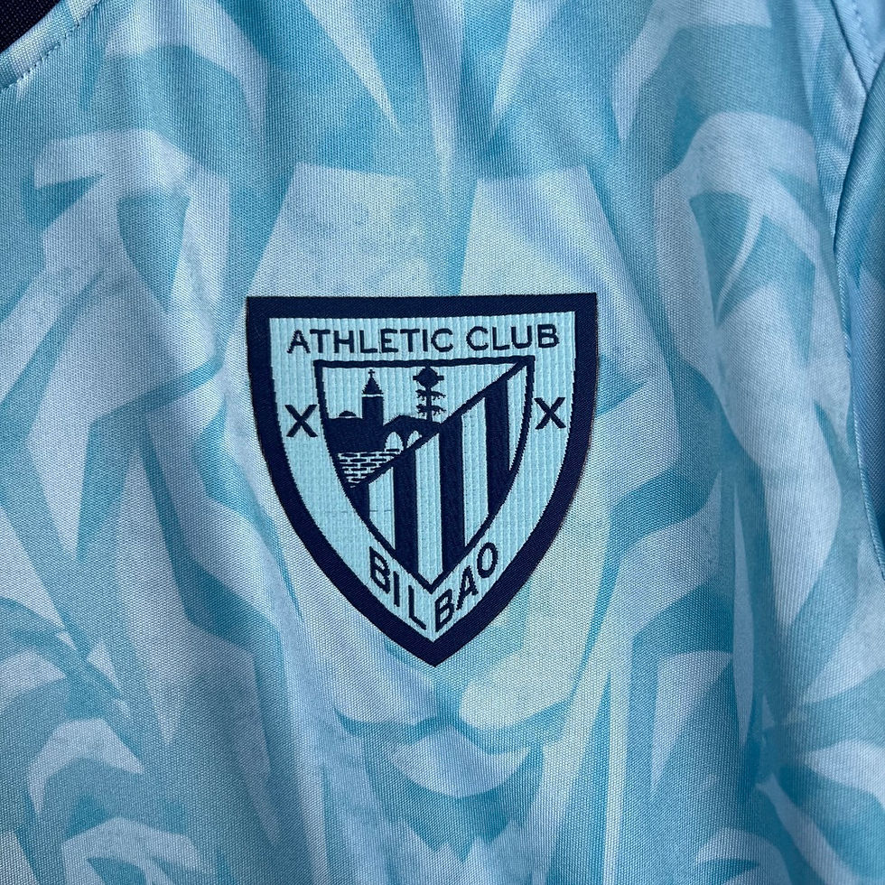 Miniatura: Camisa Athletic Bilbao II 23/24 - Torcedor Castore Masculina - Azul com detalhes