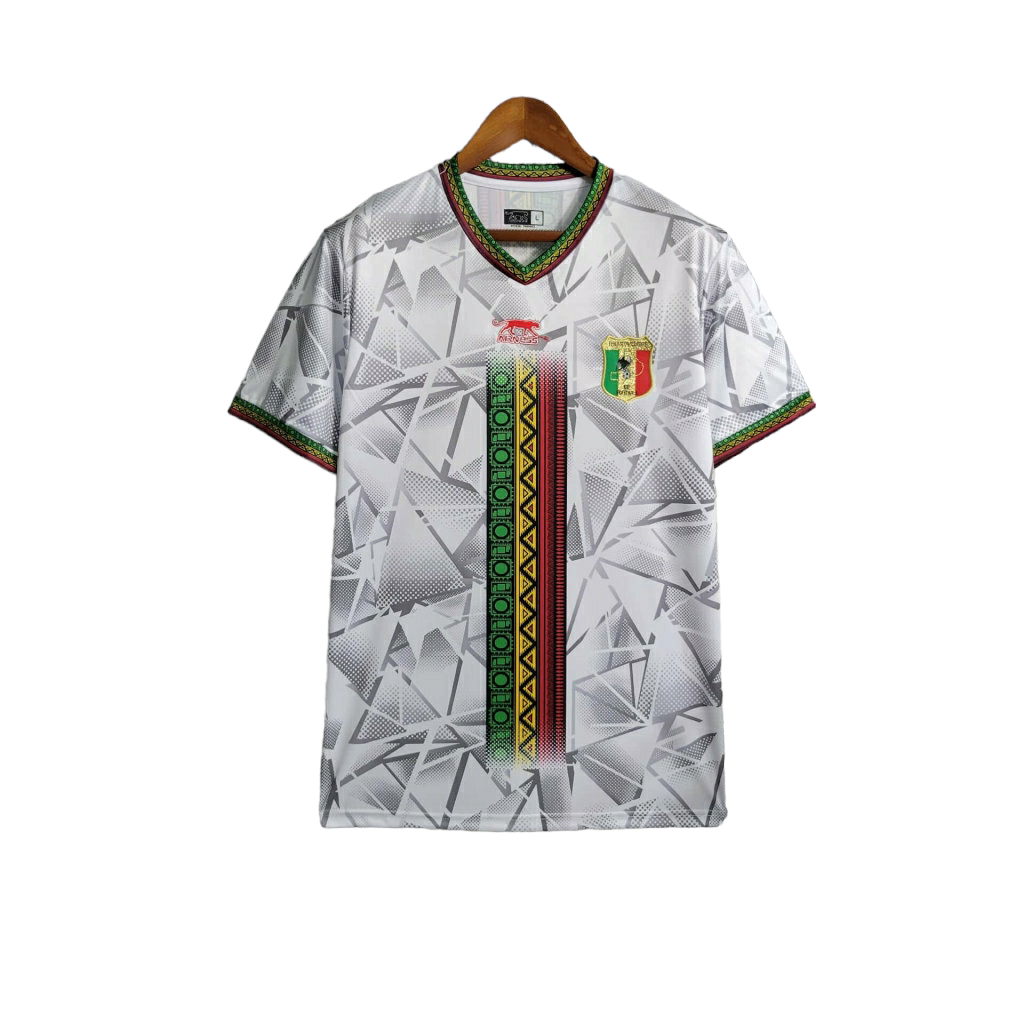 Camisa Seleção do Mali I 23/24 - Torcedor Airness Masculina - Branca com faixa e