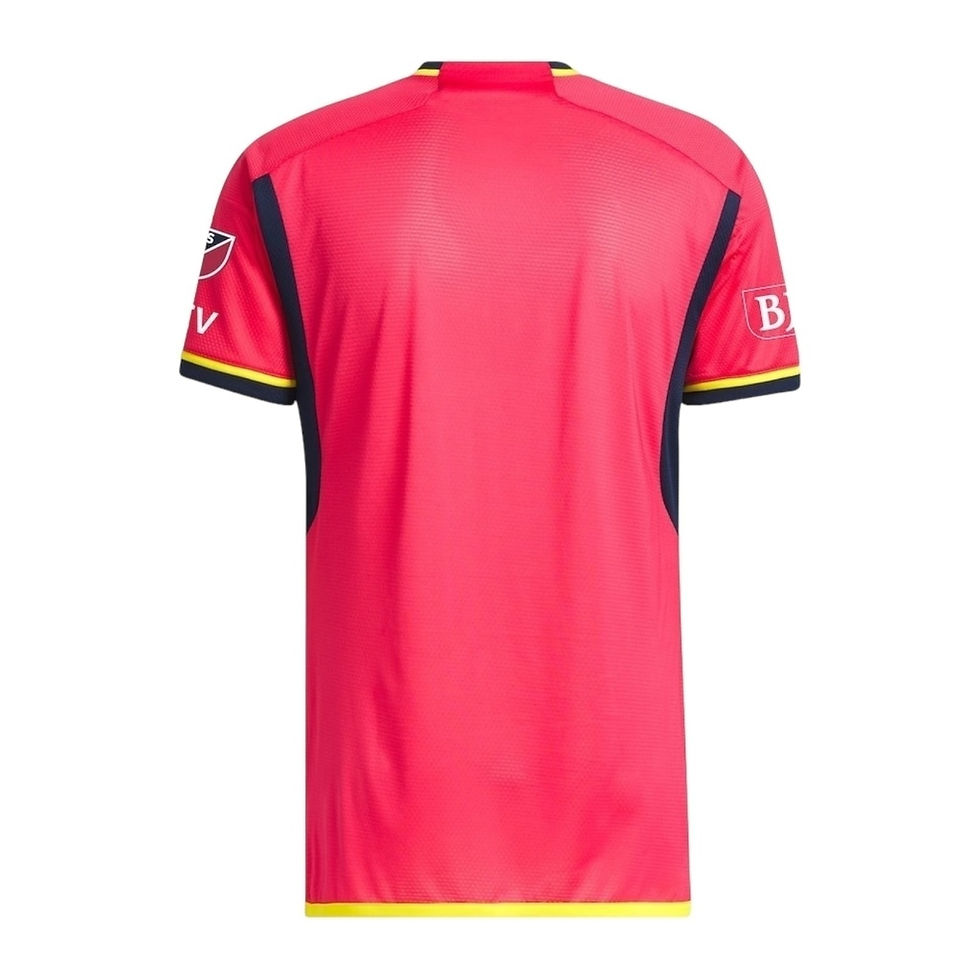 Miniatura: Camisa St. Louis City I 24/25 - Torcedor Adidas Masculina - Vermelha com detalhe