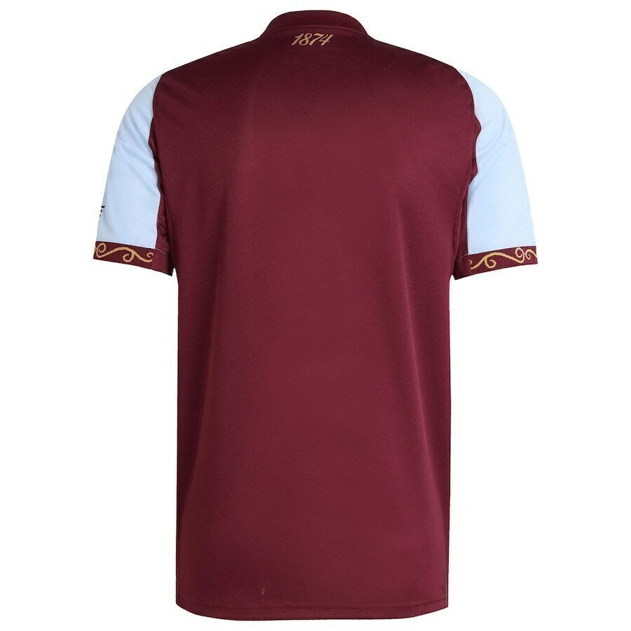 Miniatura: Camisa Aston Villa I 25/26 - Torcedor Adidas Masculina - Vinho e azul