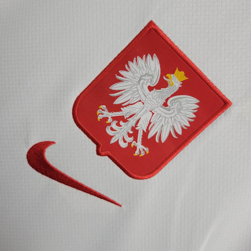 Miniatura: Camisa Seleção da Polônia I 24/25 - Torcedor Nike Masculina - Branca