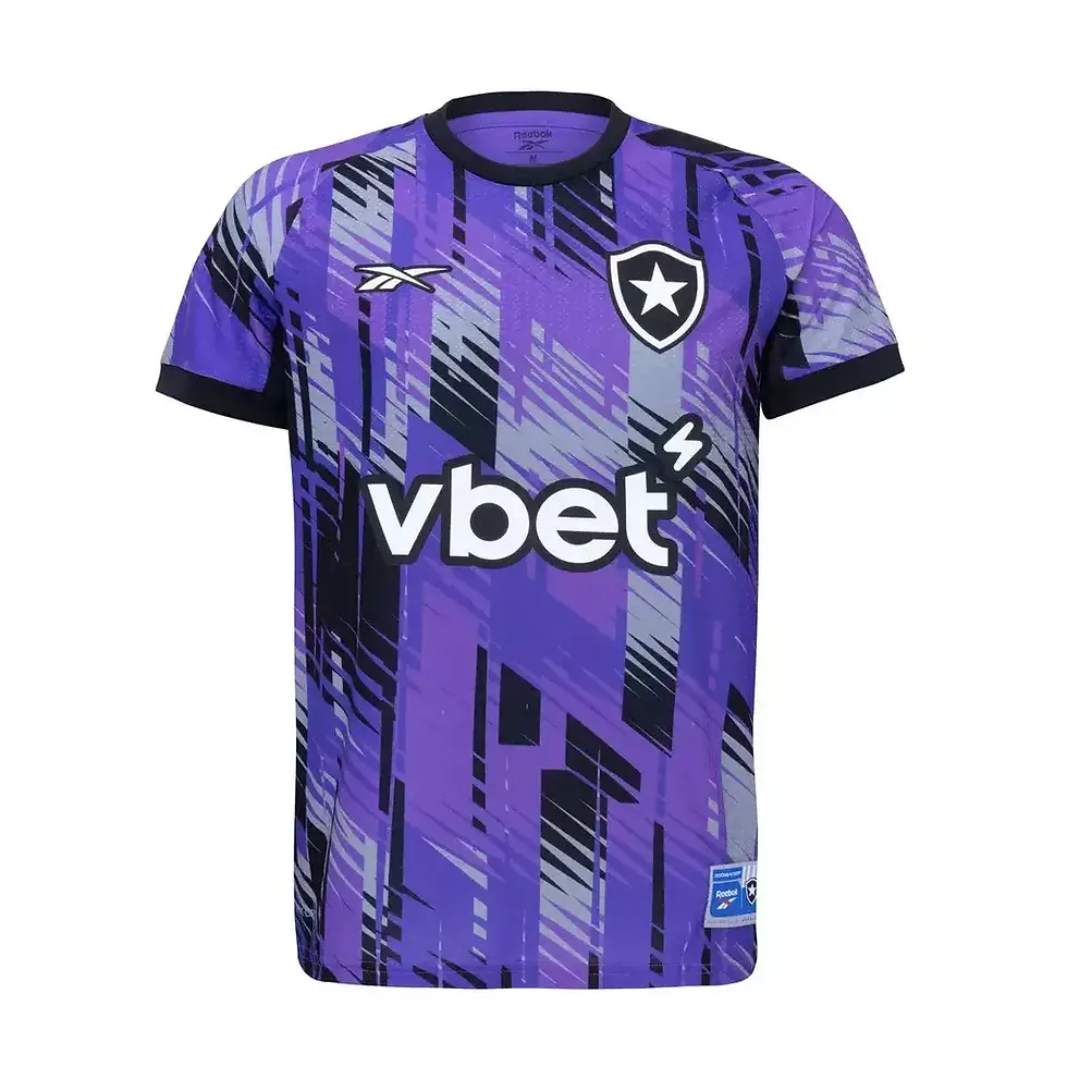 Miniatura: Camisa Botafogo Goleiro II 25/26 - Torcedor Reebok Masculina - Roxa