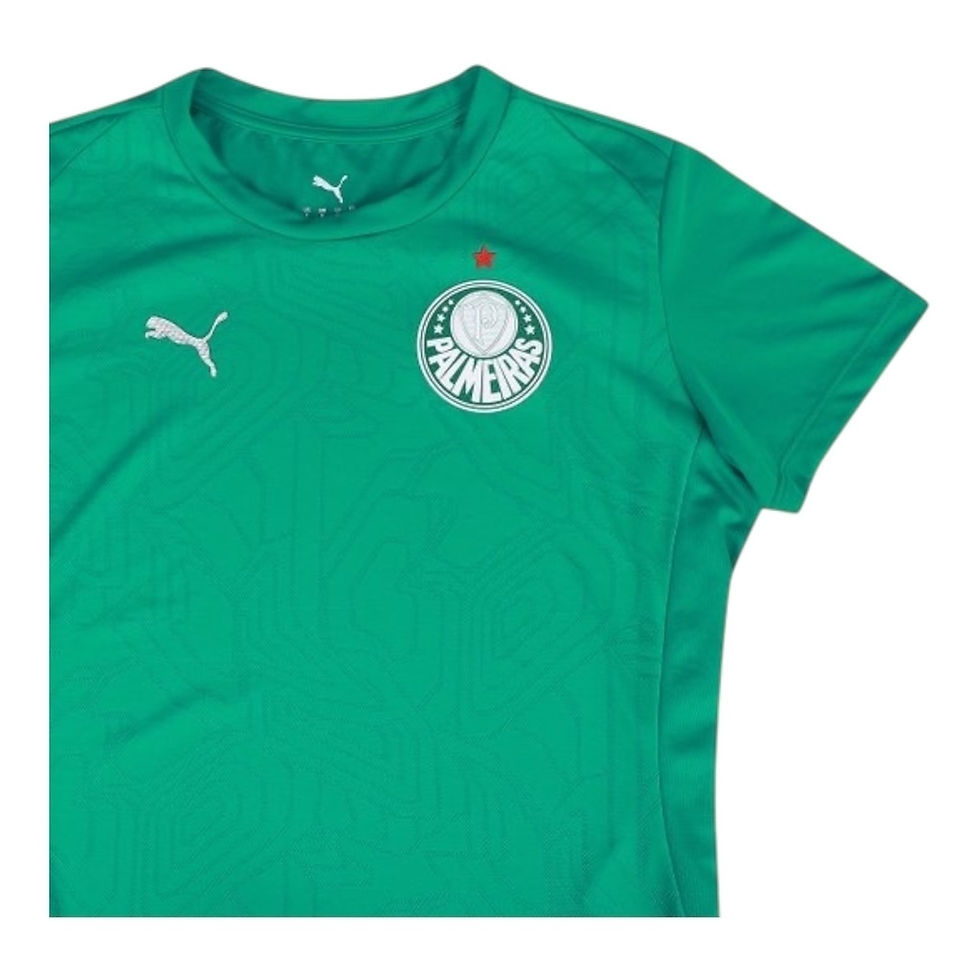 Miniatura: Camisa Palmeiras Treino 25/26 - Torcedor Puma Feminina - Verde