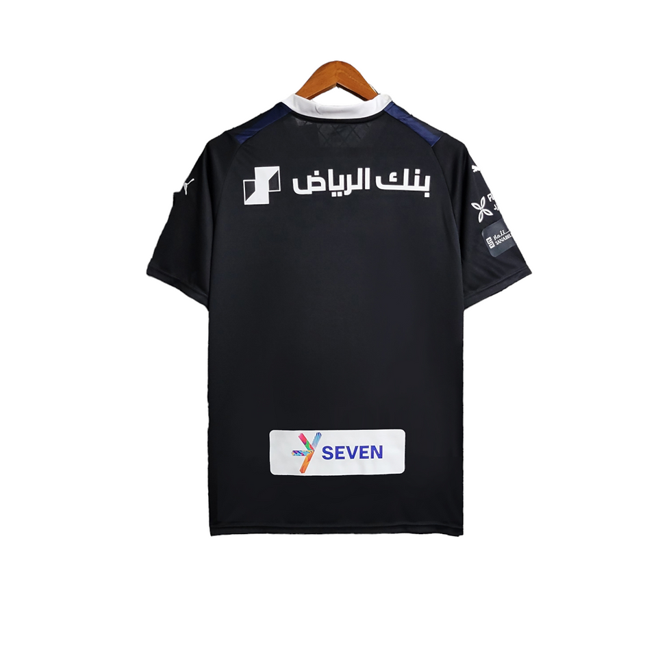 Miniatura: Camisa Al-Hilal III 23/24 - Torcedor Puma Masculina - Azul com detalhes em preto