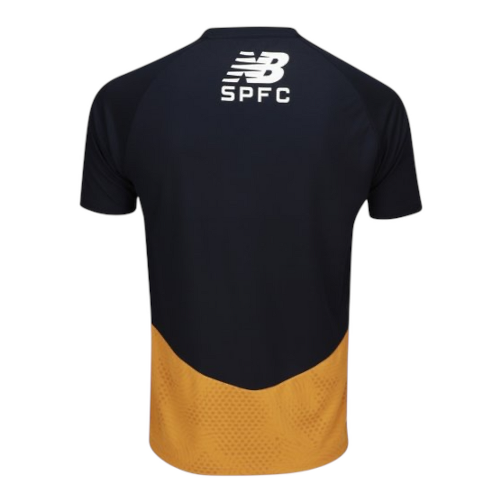Miniatura: Camisa São Paulo Treino 26/27 - Torcedor New Balance Masculina - Preta e amarela