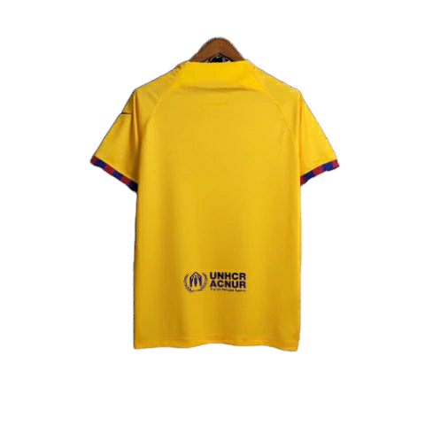 Miniatura: Camisa Barcelona IV 23/24 Torcedor Nike Masculina - Amarela