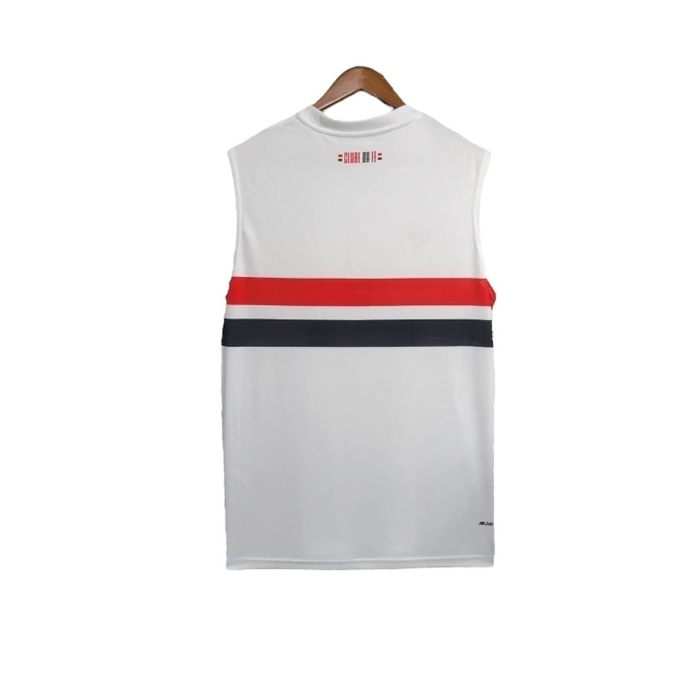 Miniatura: Camisa Regata São Paulo I 24/25 - Torcedor New Balance Masculina - Branca