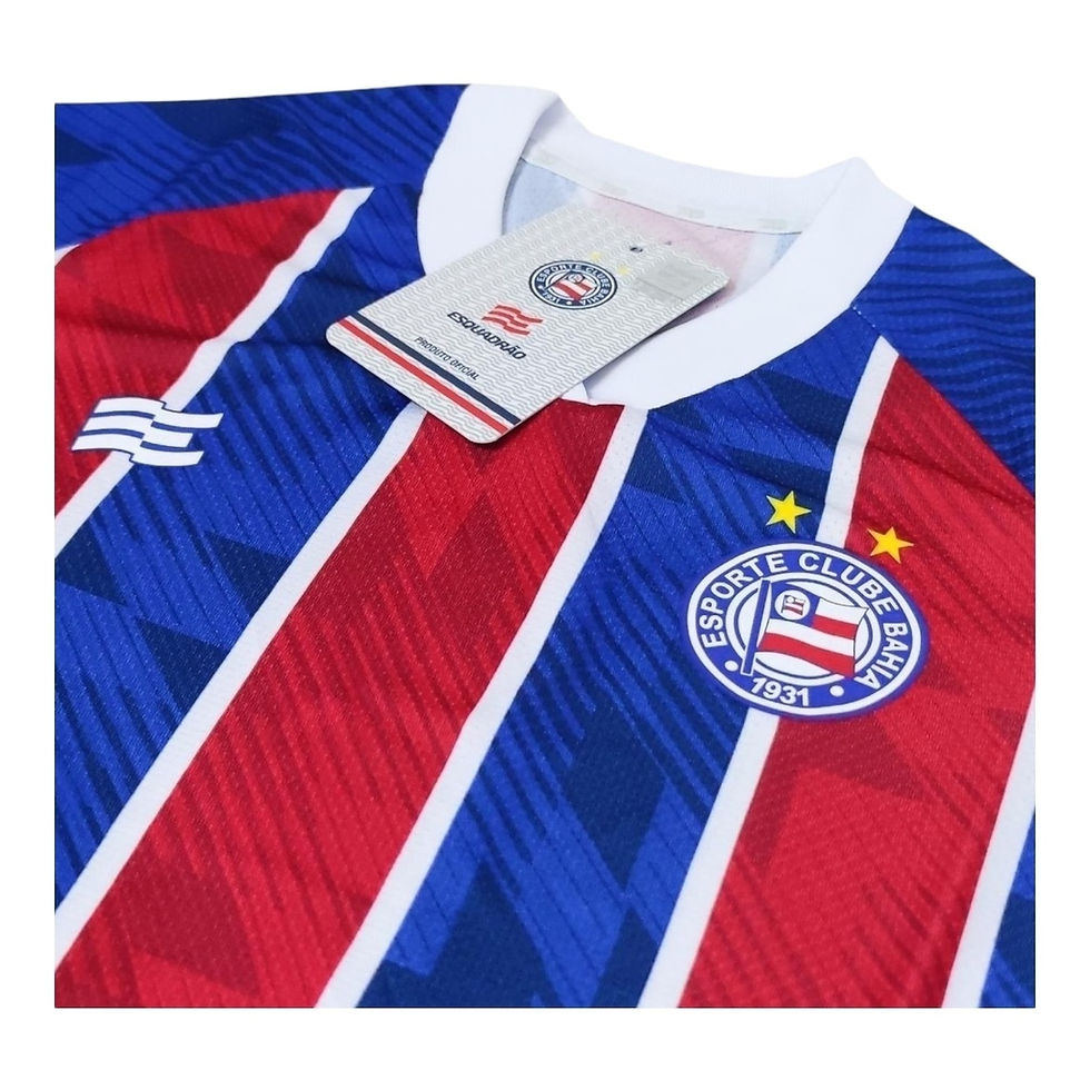 Miniatura: Camisa Bahia II 23/24 - Torcedor Esquadrão Feminina - Tricolor