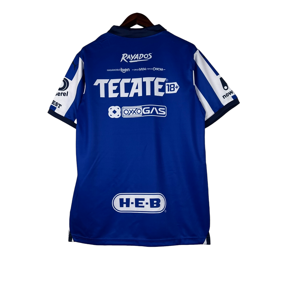 Miniatura: Camisa Monterrey do México I 23/24 - Torcedor Puma Masculina - Azul com detalhes