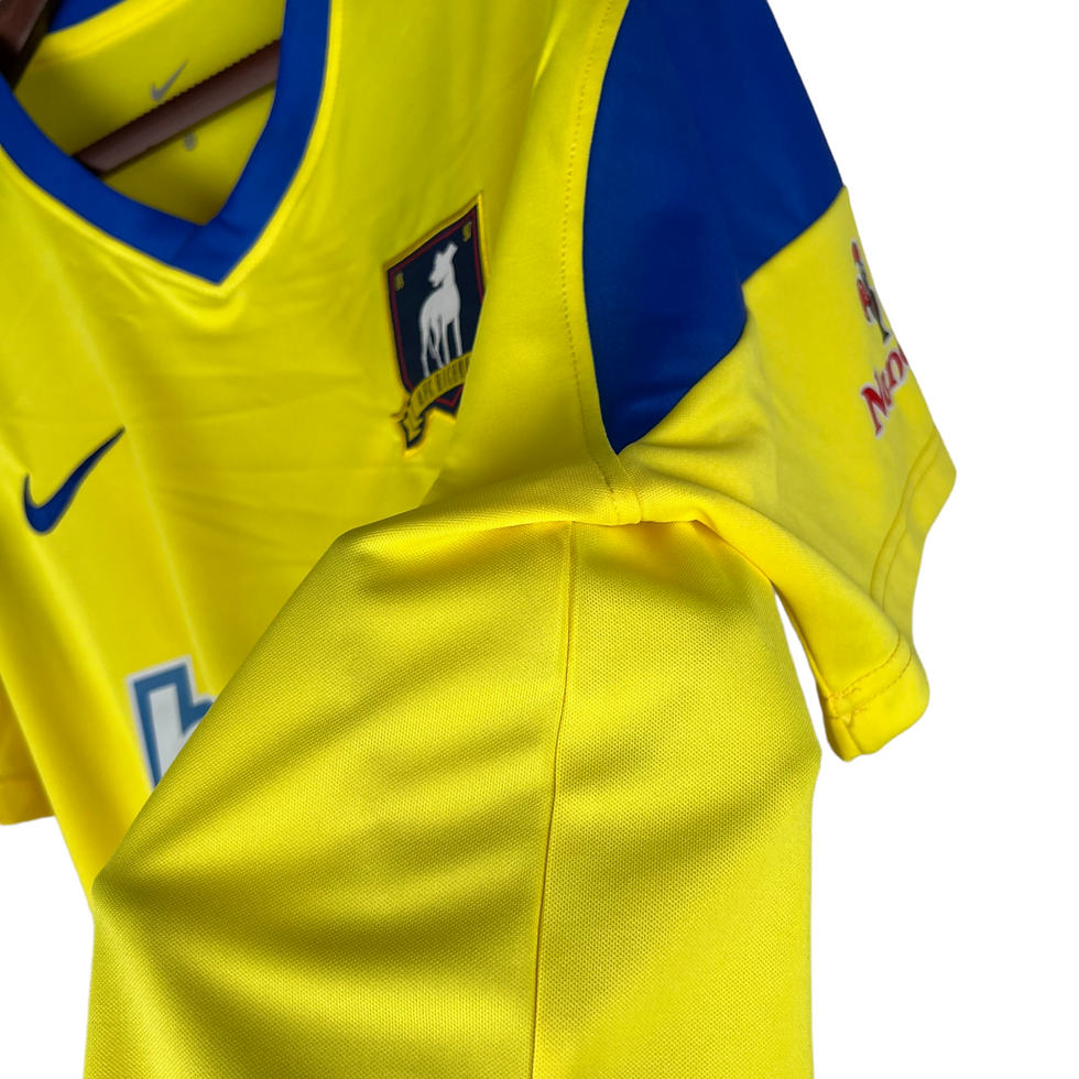 Miniatura: Camisa AFC Richmond III 23/24 - Torcedor Nike Masculina - Amarela com detalhes e