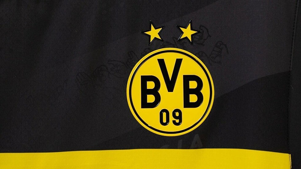 Miniatura: Camisa Borussia Dortmund II 24/25 - Torcedor Puma Masculina - Preta com detalhes