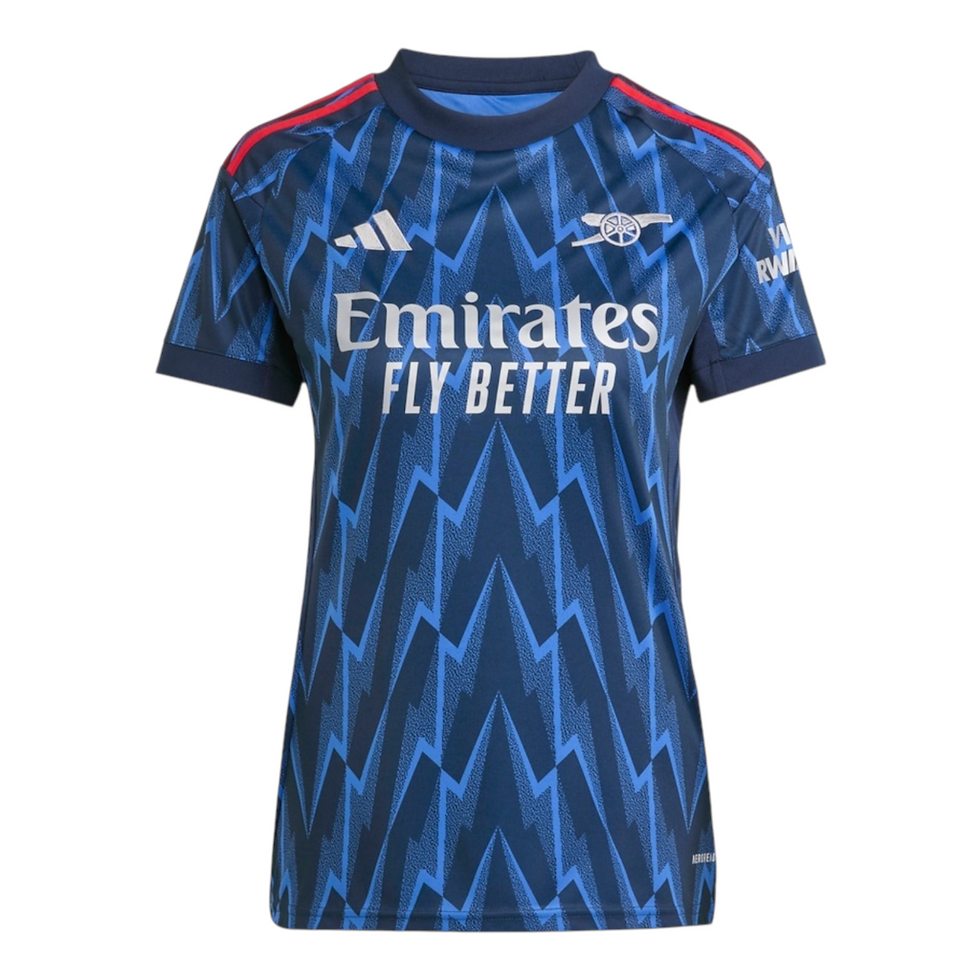 Miniatura: Camisa Arsenal II 25/26 - Torcedor Adidas Feminina - Azul