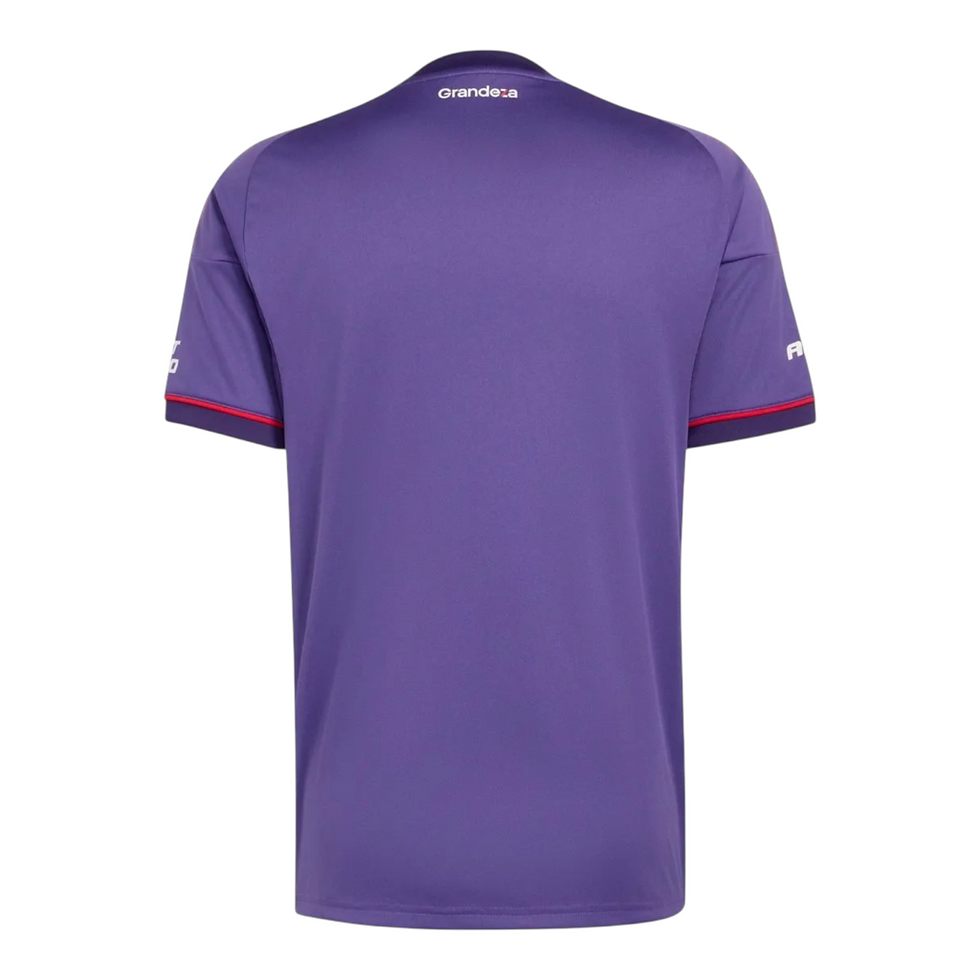 Miniatura: Camisa River Plate III 26/27 - Torcedor Adidas Masculina - Roxa com detalhes em 