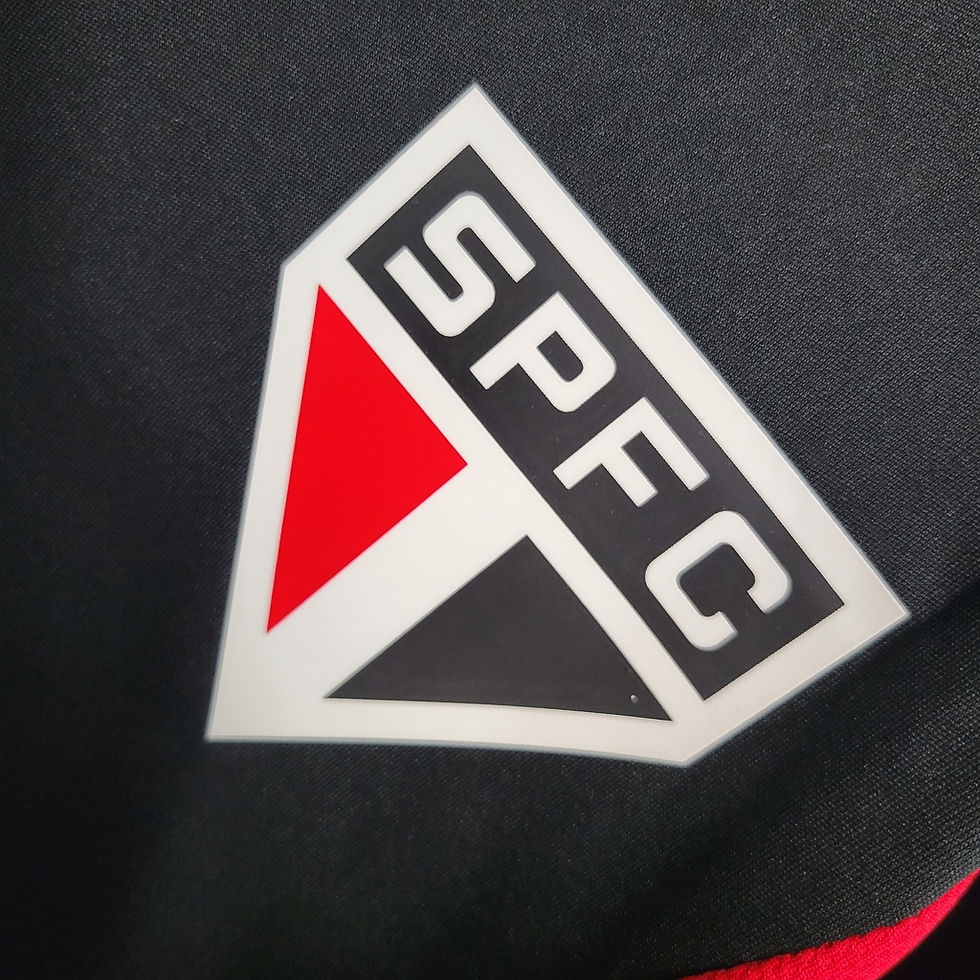 Miniatura: Camisa São Paulo Treino 23/24 - Torcedor Adidas Feminina - Preta com detalhes em