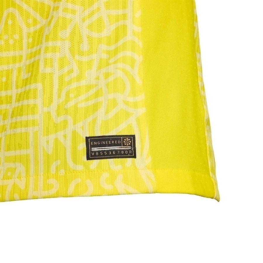 Miniatura: Camisa Seleção Brasileira I 24/25 - Torcedor Nike Masculina - Amarela com detalh