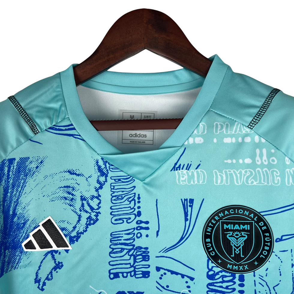 Miniatura: Camisa Inter Miami Edição Especial 23/24 - Torcedor Adidas Masculinas - Verde co