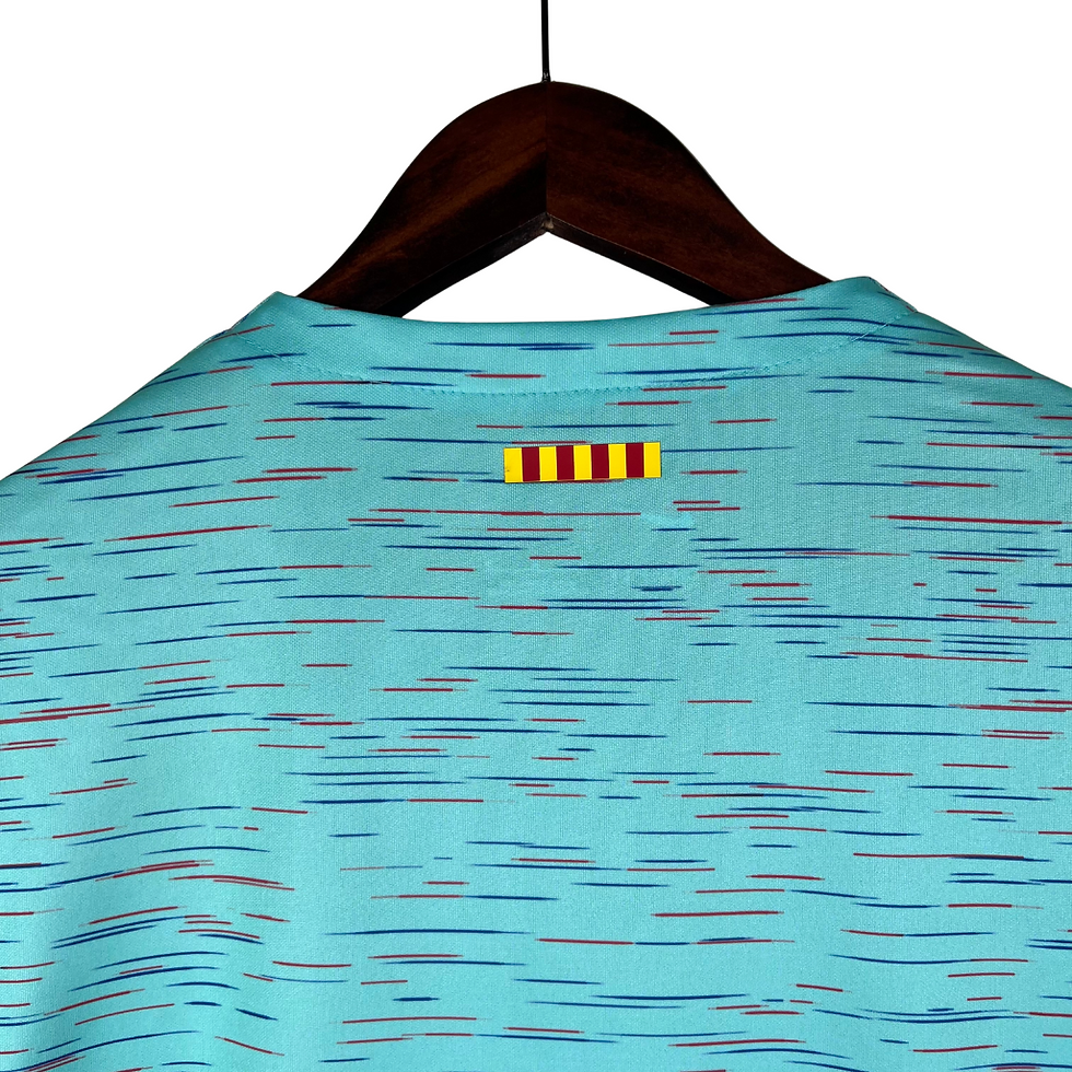 Miniatura: Camisa Barcelona III 23/24 Torcedor Nike Masculina - Azul Claro