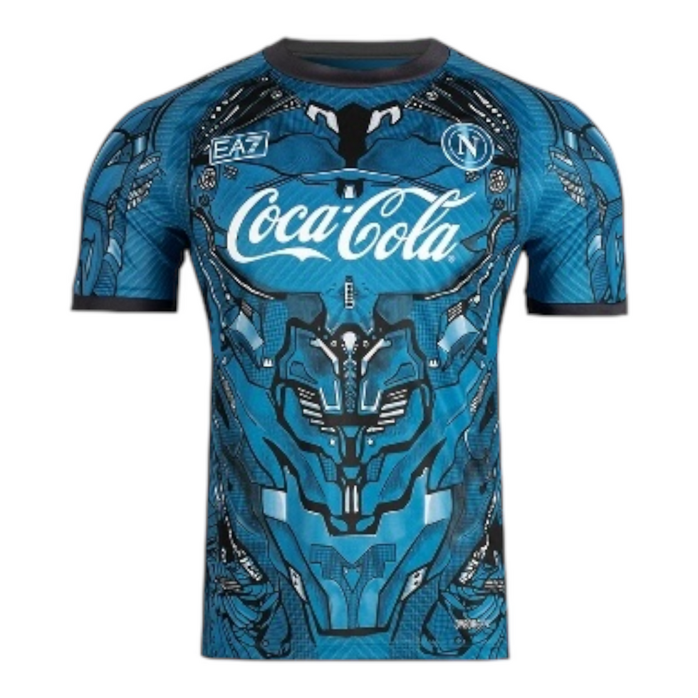 Miniatura: Camisa Napoli Treino 25/26 - Torcedor EA7 Masculina - Azul