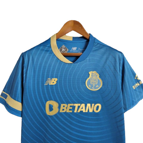 Miniatura: Camisa Porto Away 23/24 - Torcedor New Balance Masculina - Azul