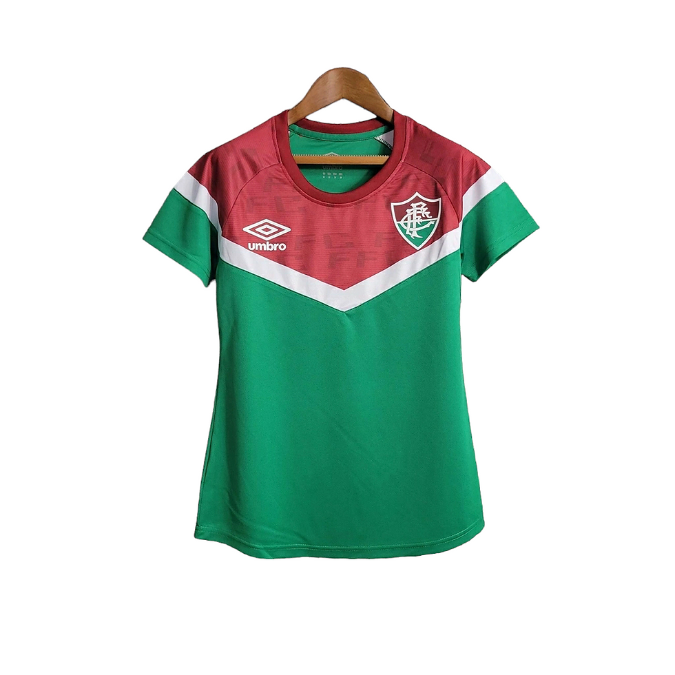 Miniatura: Camisa Fluminense Treino 23/24 - Feminina Umbro - Verde