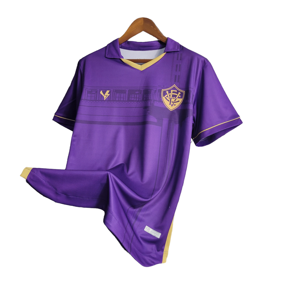 Miniatura: Camisa Vitória II 23/24 - Torcedor Volt Masculina - Roxa
