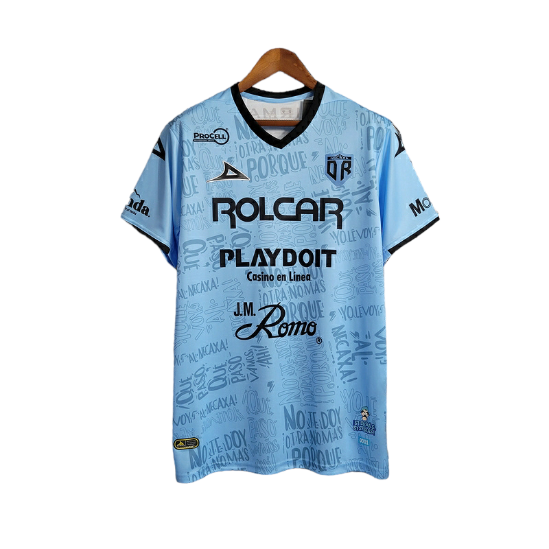 Camisa Necaxa do México III 23/24 - Torcedor Pirma Masculina - Azul com detalhes