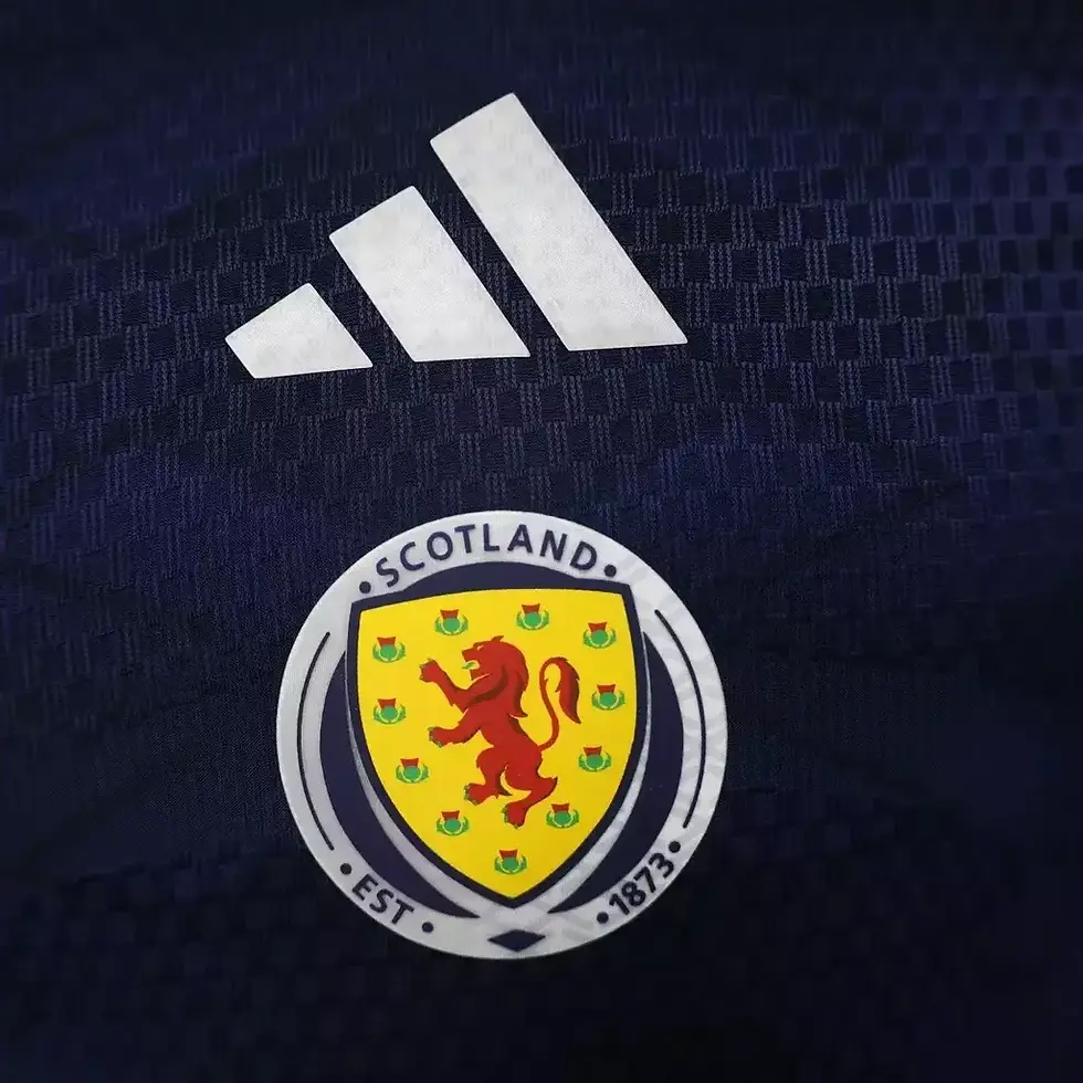 Miniatura: Camisa Seleção Escócia I 26/27 - Torcedor Adidas Masculina - Azul