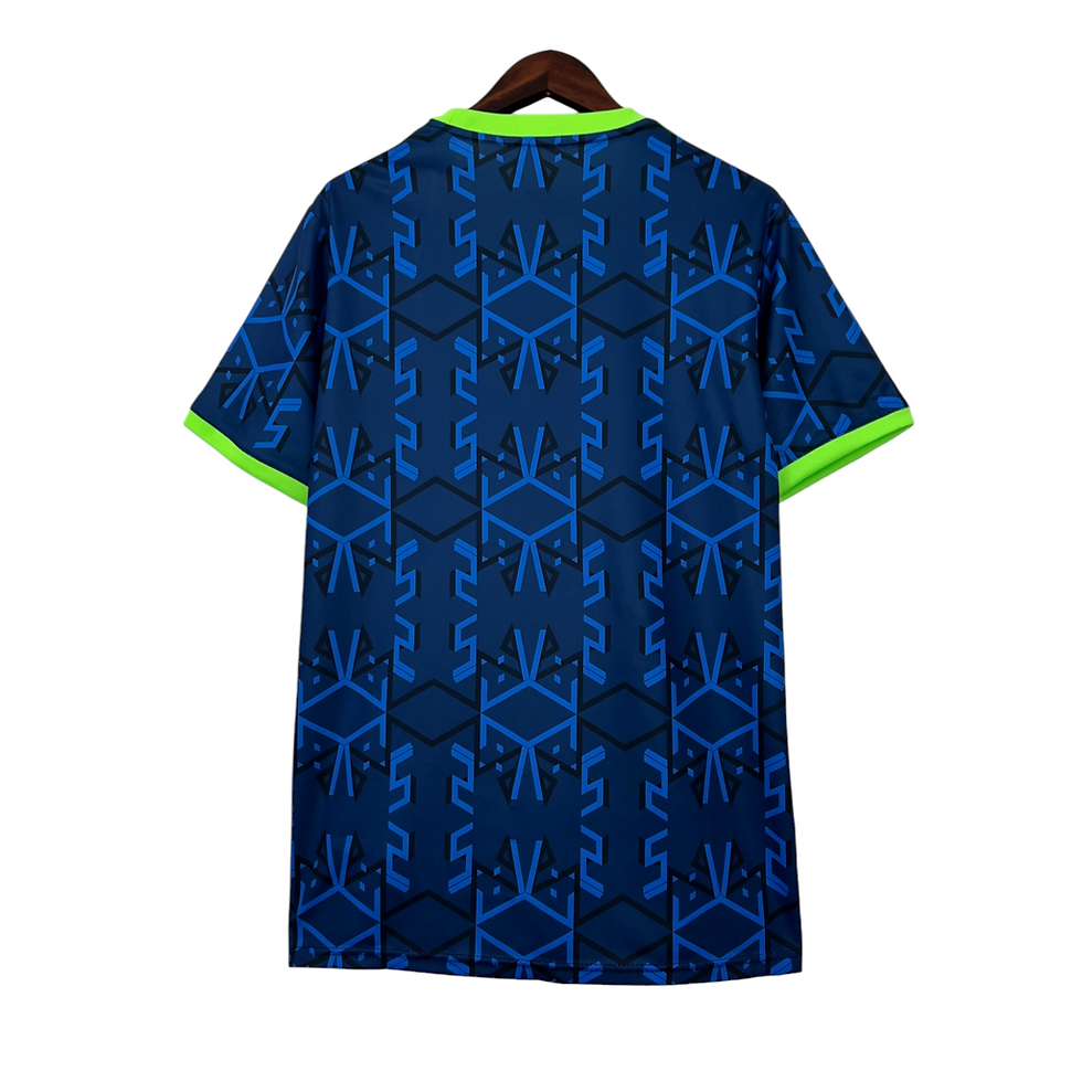 Miniatura: Camisa Arsenal Treino 23/24 - Torcedor Adidas Masculina - Azul com detalhes em a