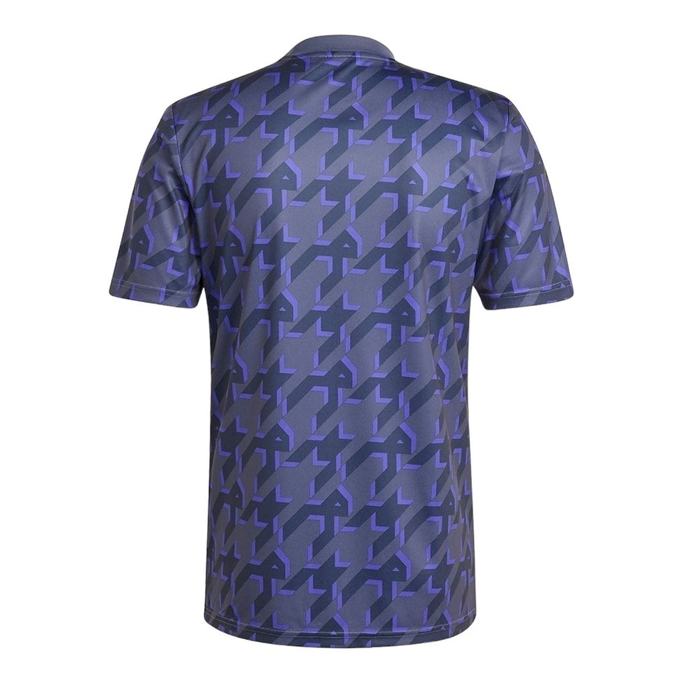 Miniatura: Camisa Real Madrid Pré-jogo 24/25 - Torcedor Adidas Masculina - Roxa