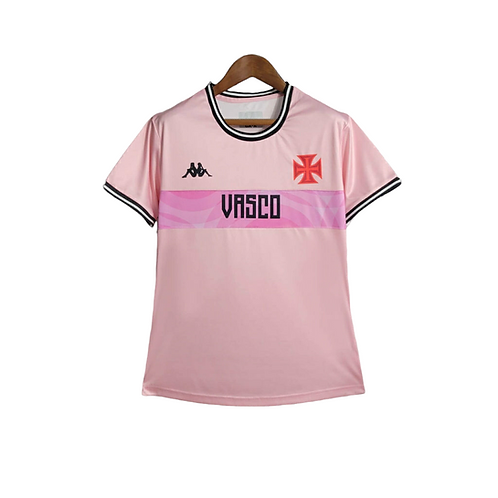 Camisa Vasco da Gama Edição especial outubro rosa 23/24 - Torcedor Kappa Feminin