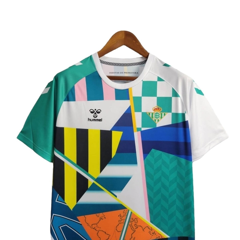 Miniatura: Camisa Real Bétis Edição comemorativa 24/25 - Torcedor Rhumell Masculina - Branc