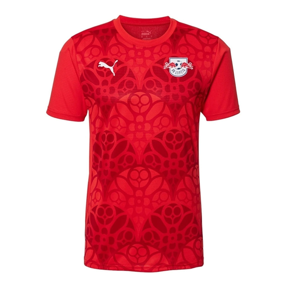 Miniatura: Camisa Red Bull Leipzig Pré-jogo I 24/25 - Torcedor Puma Masculina - Vermelha