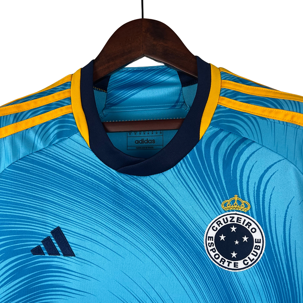 Miniatura: Camisa Cruzeiro III 23/24 Torcedor Masculina - Azul Claro