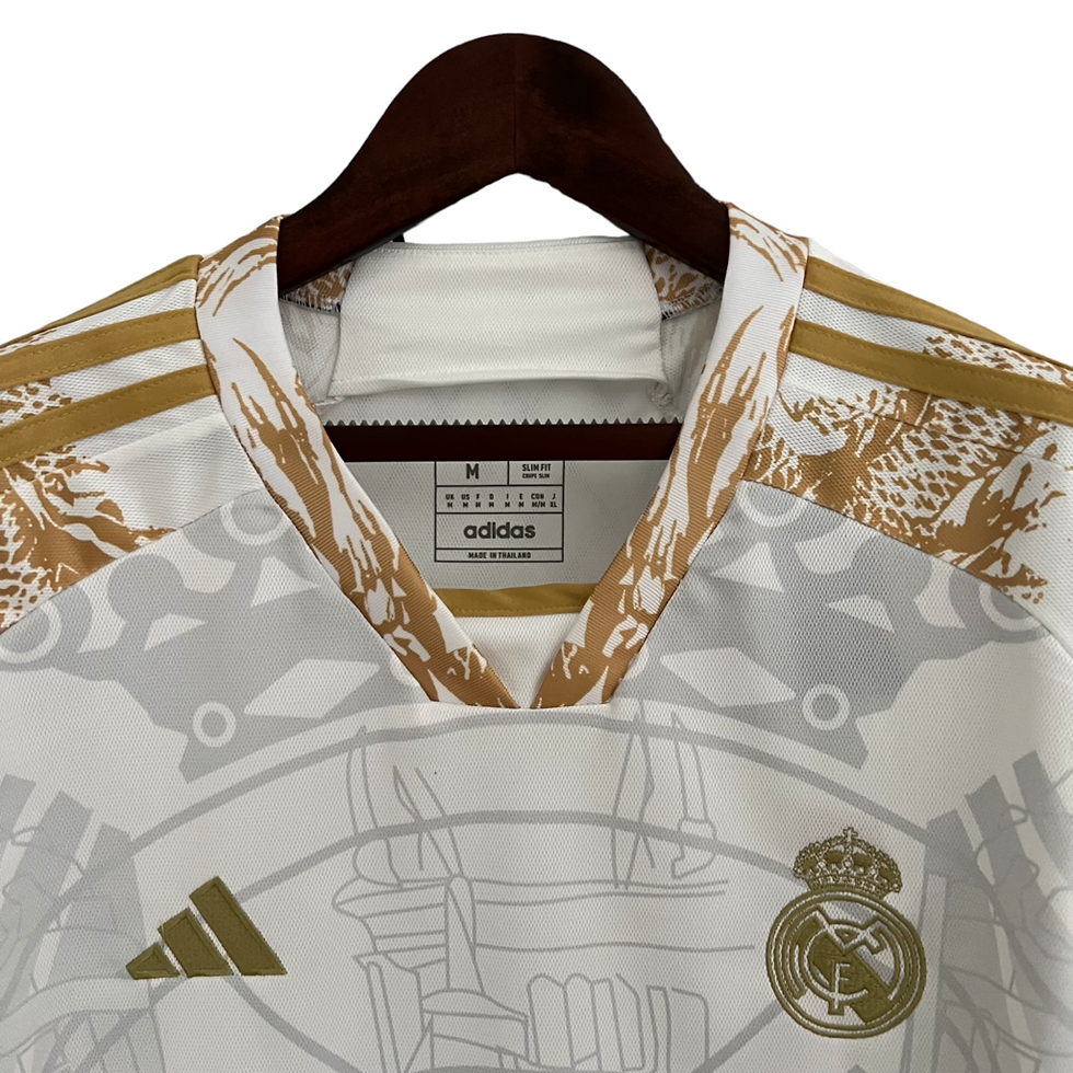 Miniatura: Camisa Real Madrid Edição Especial 23/24 - Torcedor Adidas Masculina - Branca co