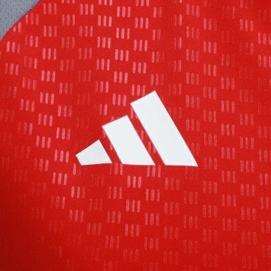 Miniatura: Camisa Internacional Treino 26/27 - Torcedor Adidas Masculina - Vermelha e cinza