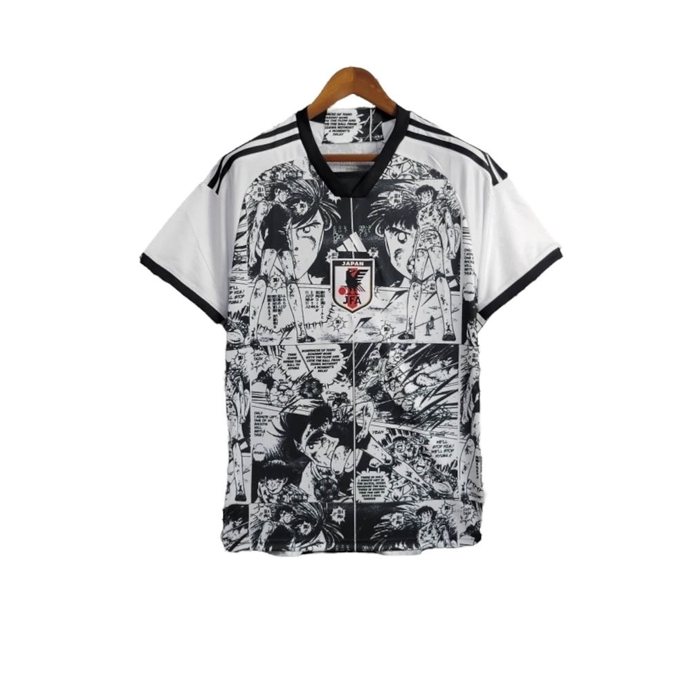 Miniatura: Camisa Japão Edição especial 24/25 - Torcedor Adidas Masculina - Branca com dese