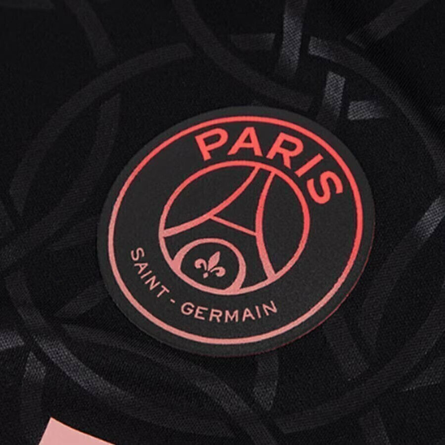 Miniatura: Camisa Paris Saint-Germain Pré-jogo 24/25 - Torcedor Jordan Masculina - Preta co