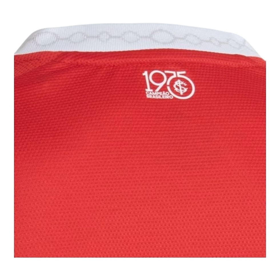 Miniatura: Camisa Internacional I 25/26 - Torcedor Adidas Masculina - Vermelha com detalhes