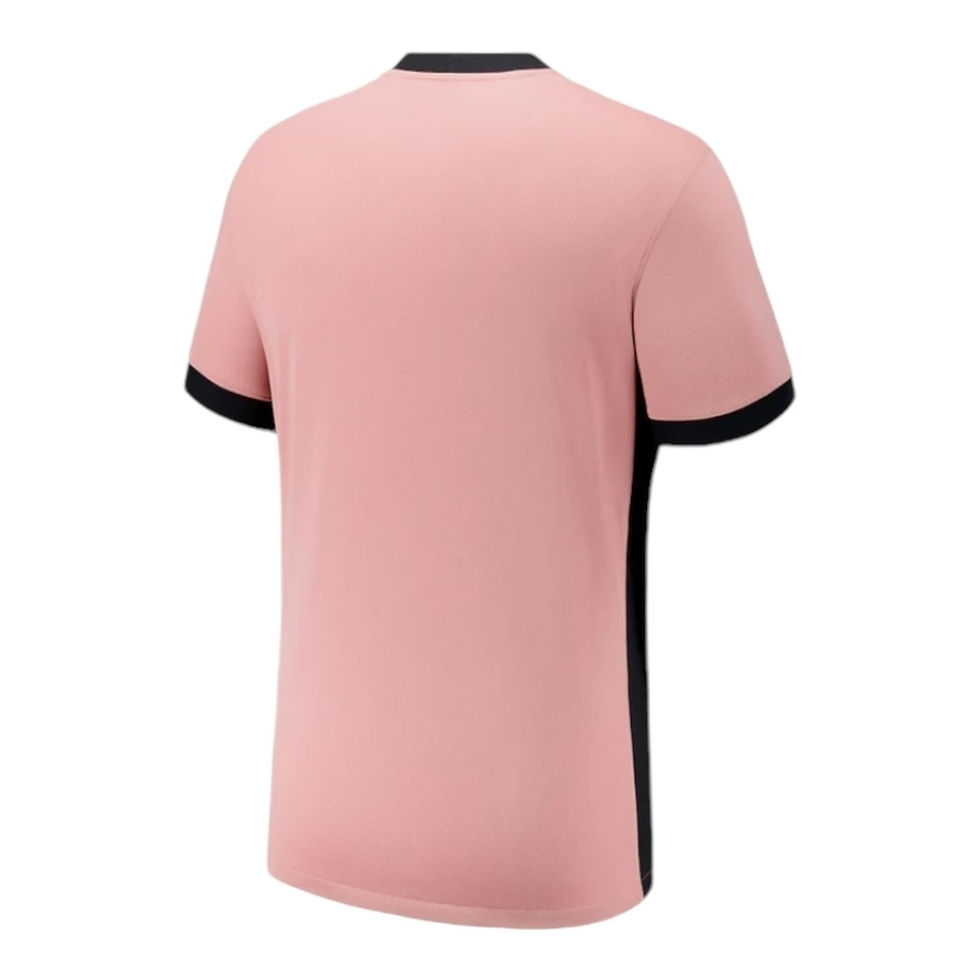 Miniatura: Camisa Paris Saint-Germain III 24/25 - Torcedor Jordan Feminina - Rosa com detal