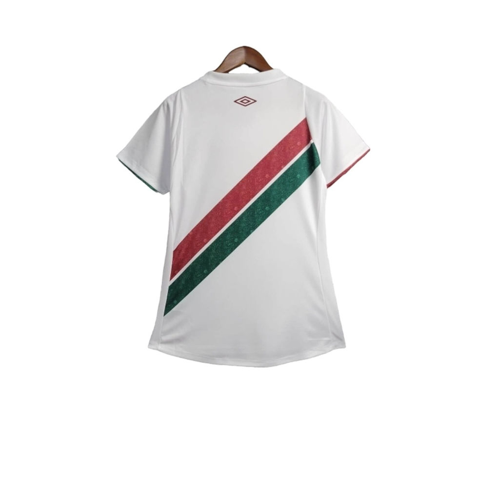 Miniatura: Camisa Fluminense II 24/25 - Torcedor Umbro Feminina - Branca