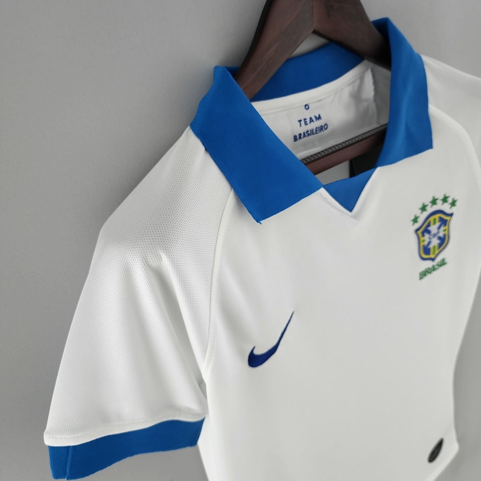 Miniatura: Camisa Seleção Brasileira Copa América 2019/2020 Torcedor Nike Feminina - Branca