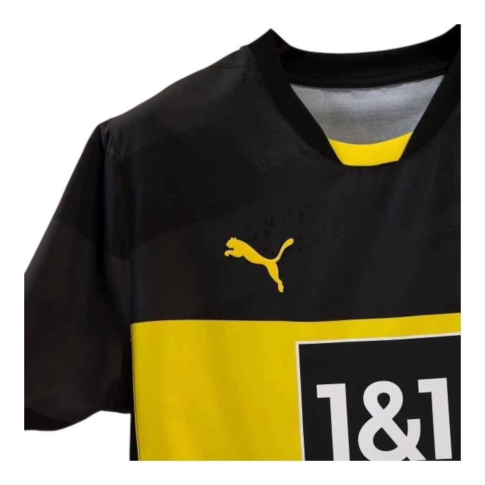 Miniatura: Camisa Borussia Dortmund II 24/25 - Torcedor Puma Feminina - Preta