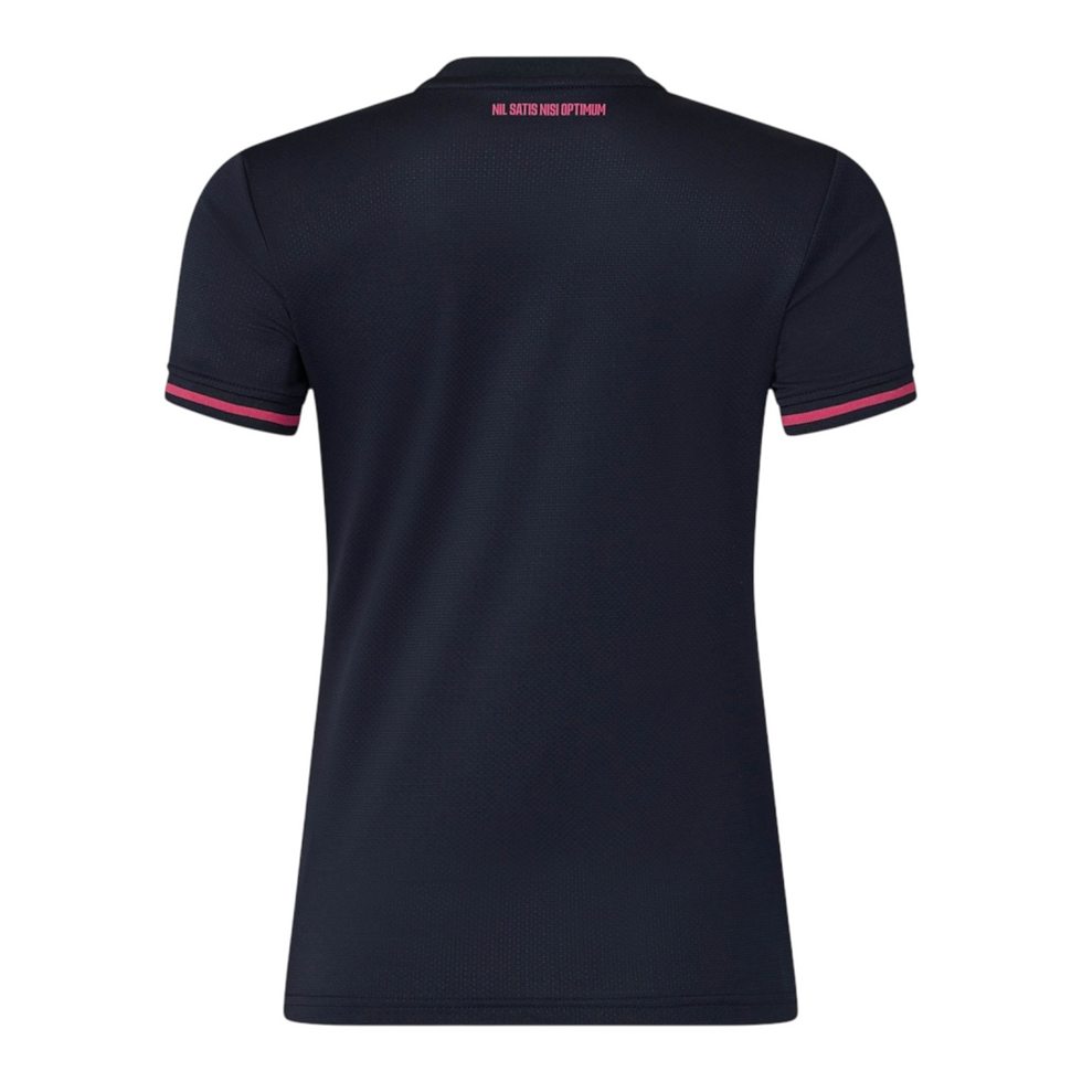 Miniatura: Camisa Everton IV 25/26 - Torcedor Castore Feminina - Azul com detalhes em rosa