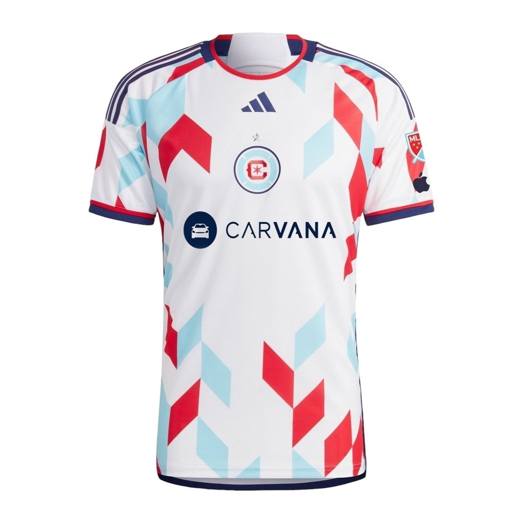 Camisa Chicago FC II 24/25 - Torcedor Adidas Masculina - Branca com detalhes em 