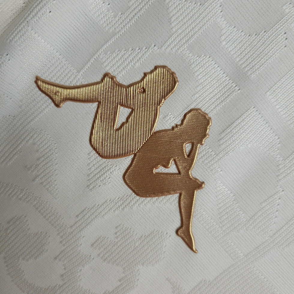 Miniatura: Camisa Regata Vasco da Gama 23/24 - Kappa Torcedor Masculina - Branca com detalh